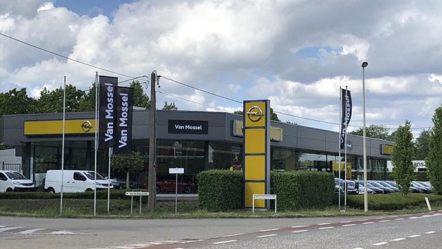 Activiteiten Opel Garage Vervloet te Lier overgenomen door Van Mossel
