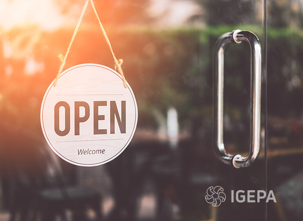 Igepa's showroom oogt en ademt stevige bedrijvigheid!