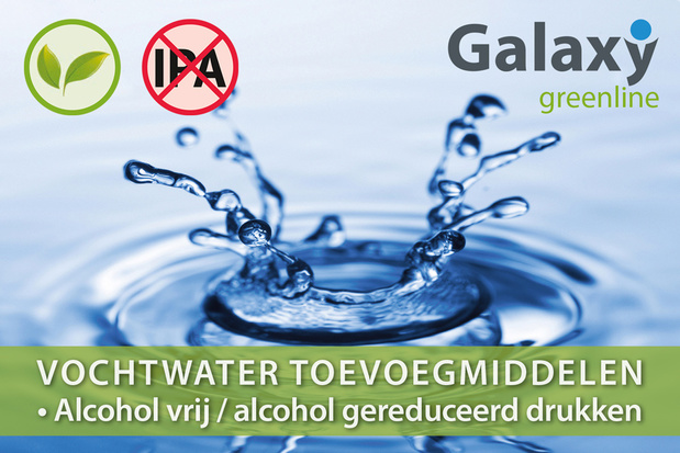 Igepa Belux introduceert nieuwe serie Galaxy Greenline vochtwater toevoegingsmiddelen