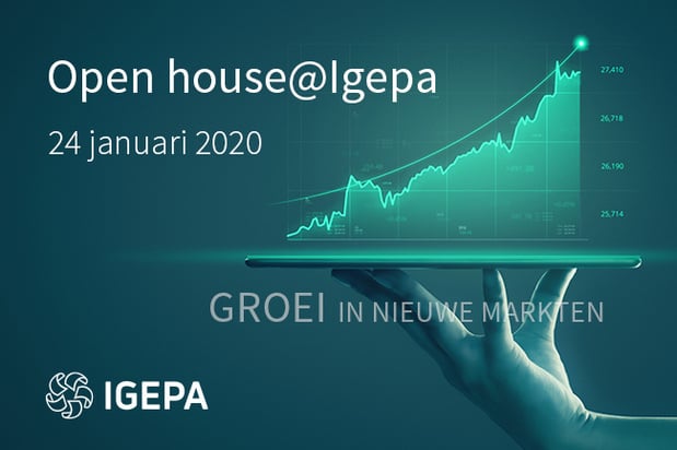 Open house@Igepa  'Groei in nieuwe markten'  24/01/2020