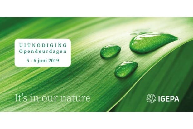 Opendeurdagen @ Igepa...... It's in our nature!