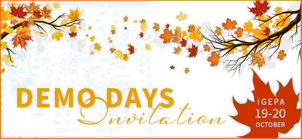 Igepa journées démo les 19 et 20 octobre 2022