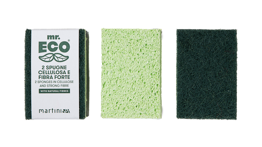 Eponges en cellulose et fibres solides