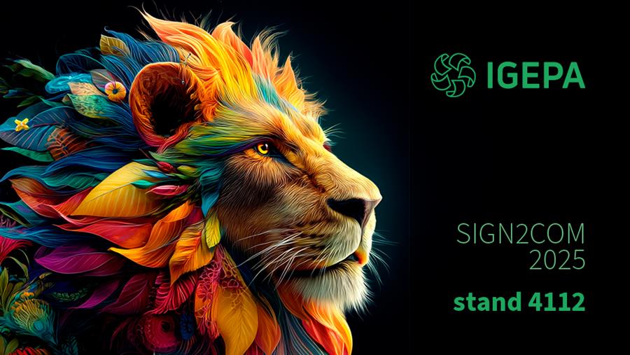 Rendez-vous chez Igepa au salon Sign2Com2025 : La créativité en pleine effervescence